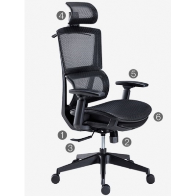  小蠻腰雙背人體工學(xué)轉(zhuǎn)椅 坐躺兩用撐腰護(hù)頸 高彈網(wǎng)面可調(diào)節(jié)滑動(dòng) 電腦椅辦公椅電競椅子 【經(jīng)典款】黑色 