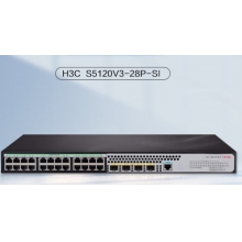 華三S5120V3-28P-SI 24口千兆電+4千兆光纖口三層網(wǎng)管企業(yè)級網(wǎng)絡(luò)交換機