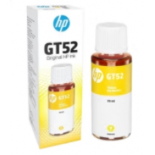 惠普（HP）原裝GT52黃色墨水適用Tank410/411/418/419/508/511/518/519/531/538/618染料墨水（8000頁）